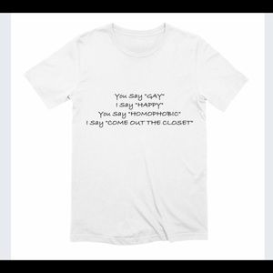 Funny men’s t-shirt.